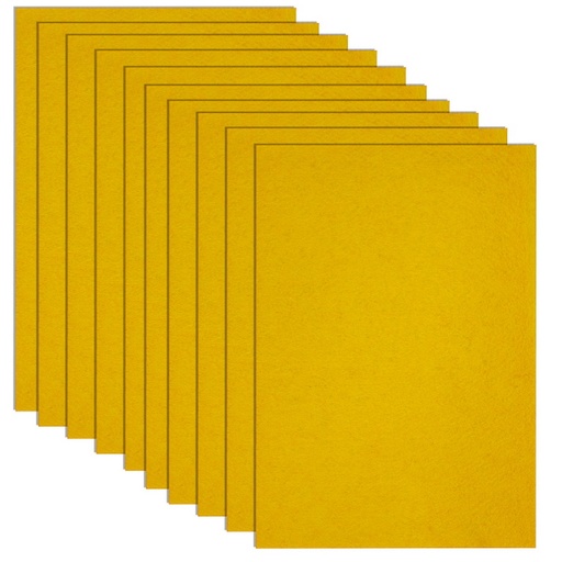 [0150668] Felt paper 1mm Thickness A4 Yellow 12