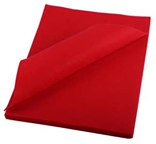 [0150682] Felt paper 3mm Thickness A4 Red