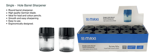 [0230688] Maxi wave sharpener smokey barrel single hole