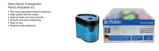 [0230689] Maxi wave sharpener colour barrel single hole