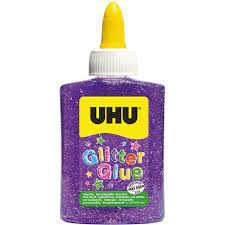 [0230917] Glitter Glue bottle - Purple 88ml