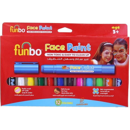[0650113] Face Paint 12C Funbo
