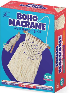 [1185200] DIY Boho Macrame Wall Hanging Kit