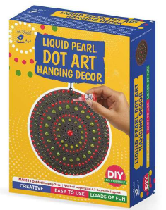 [1185201] DIY Liquid Pearl Dot Art Hanging Decore Kit
