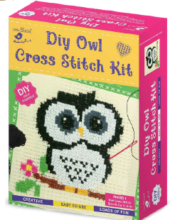 [1185207] DIY Owl Cross Stitch Kit