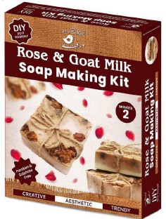 [1185211] DIY Rose and Goat Milk Soap Making Kit