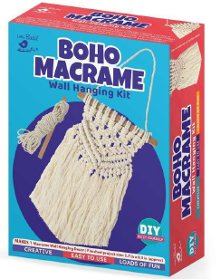 [1185219] DIY Macrame Wall Hanging