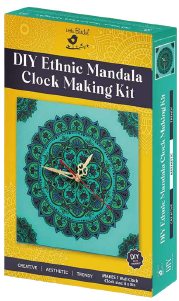 [1185223] DIY - Ethnic Mandala Clock Making Kit
