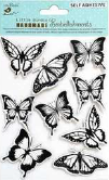 [1185235] Self Adhesive Embellishment - Joyful Flutter 9Pc