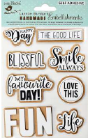 [1185260] Fun Life Embellishments 8Pc