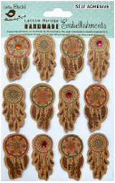 [1185265] Kraft Printed Dream Catcher 12Pc