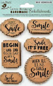 [1185278] Mix Media Smile Banner 6Pc Little Birdie