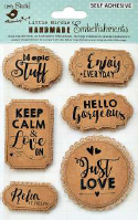 [1185279] Mix Media Hello Gorgeous Banner 6Pc