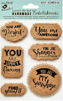 [1185280] Mix Media You Are Awesome Banner 6Pc