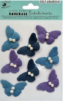 [1185296] Pearl Butterflies Purple Passion 8Pc