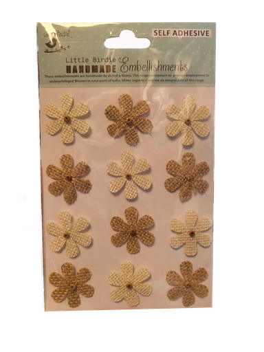 [1185301] Flora Bella Sticker Embellishment  12Pc