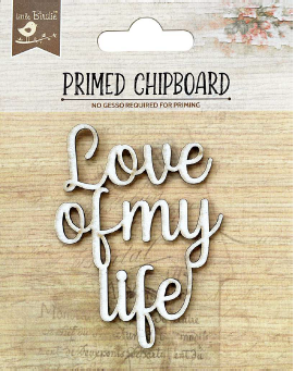 [1185412] Primed Chipboard - Love Of My Life