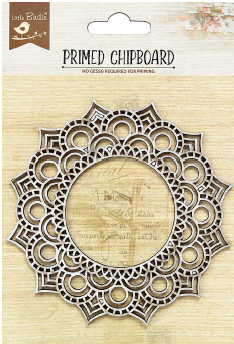 [1185417] Primed Chipboard - Majestic Mandala