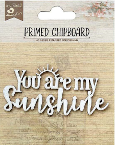 [1185420] Primed Chipboard - My Sunshine