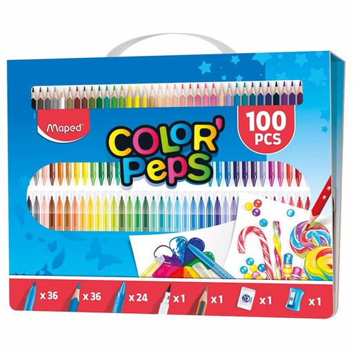 [0230992] Color Peps Colouring Kit - 100pcs