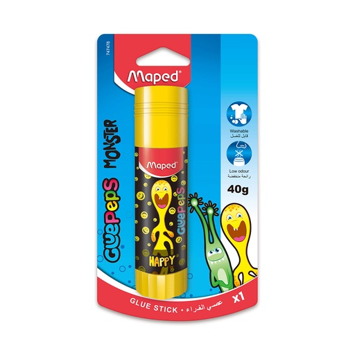 [0231011] Glue Stick Maped Monster 40g Blister 