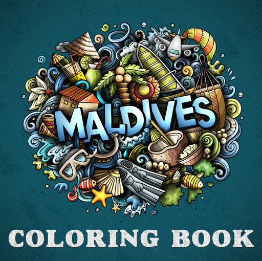 [1031162] Maldives Coloring Book
